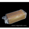 Edible halal gelatin leaf gelatine sheets